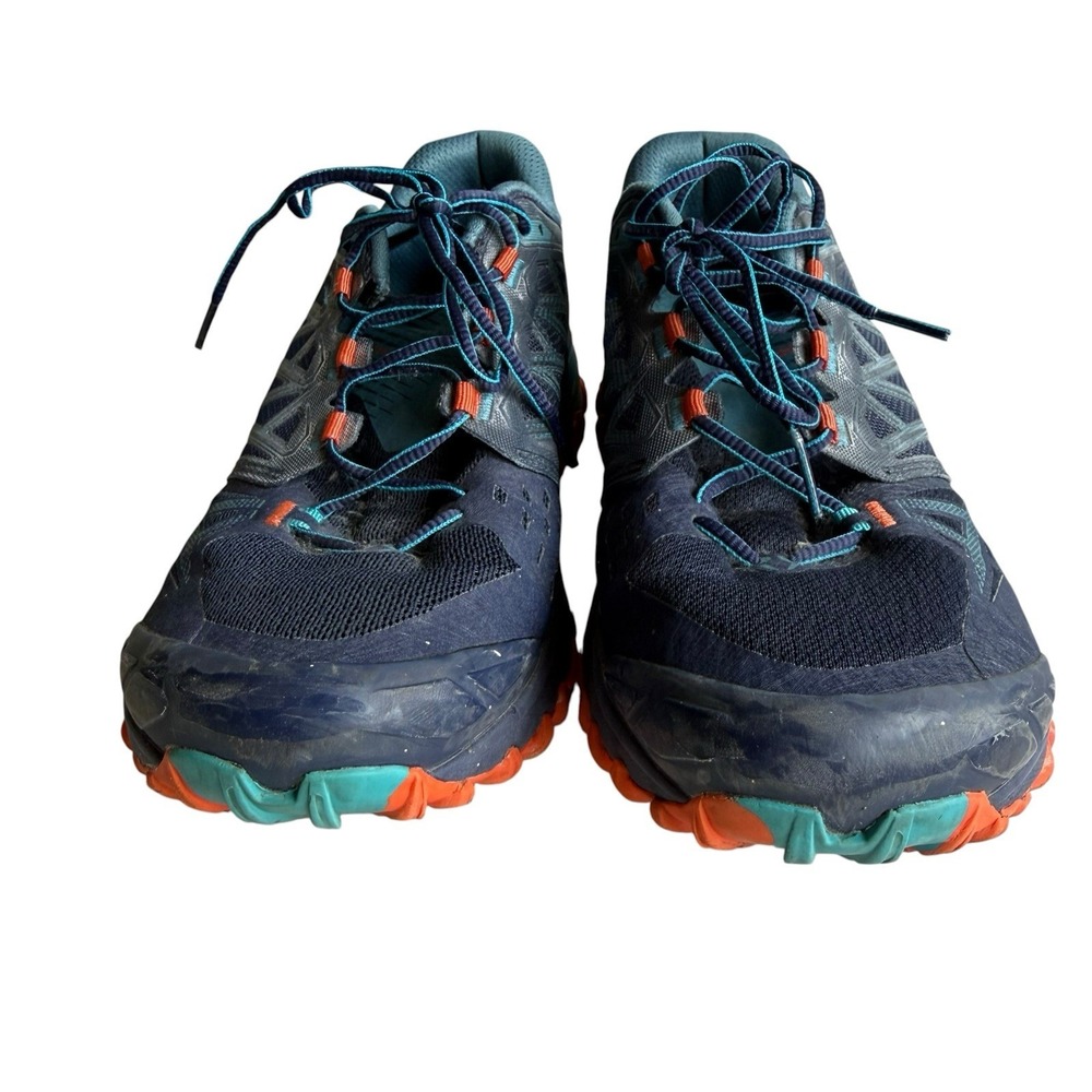 La Sportiva Bushido III Shoes Womens 8.5 Deep Sea Blue Cherry Trail Running - Picture 5 of 9